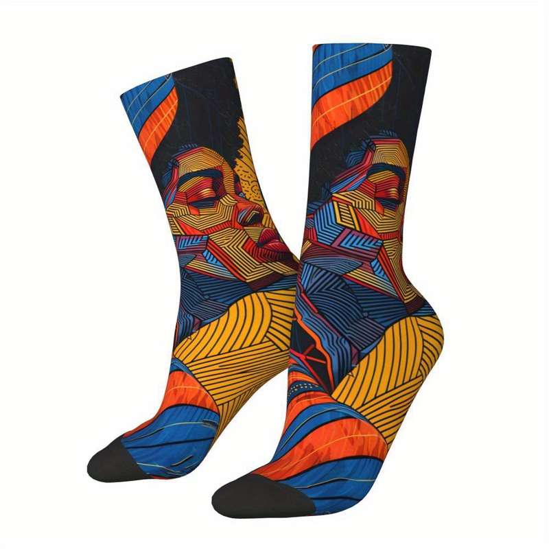1 Pair Multicolor One Size Socks