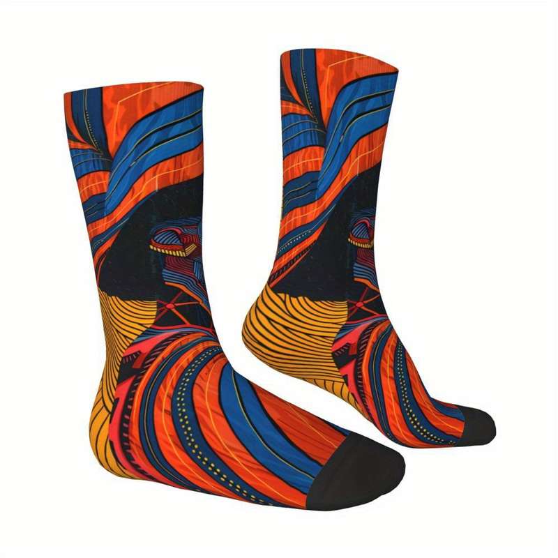 1 Pair Multicolor One Size Socks