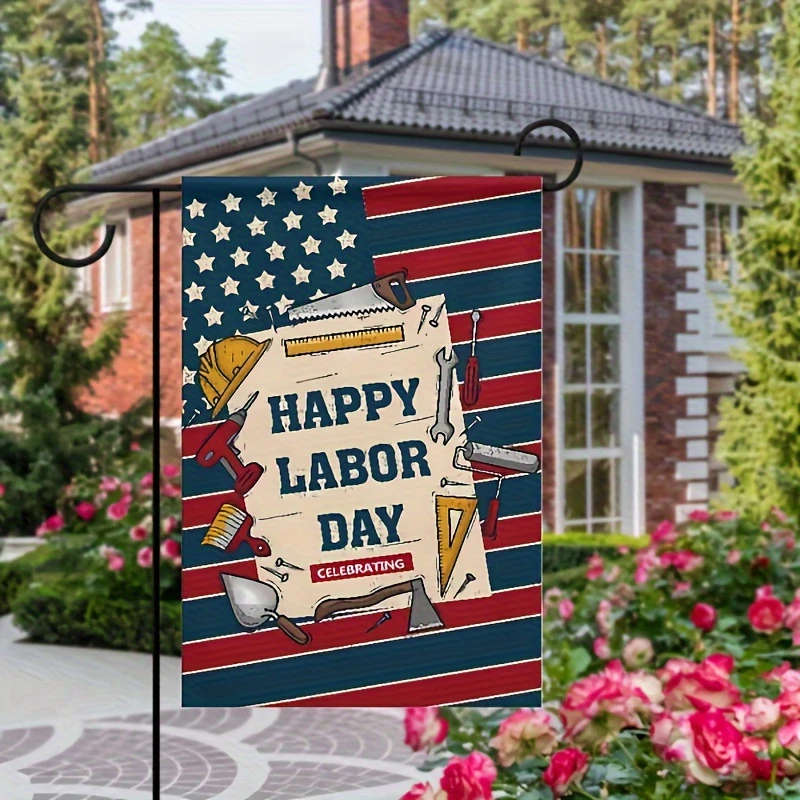 Durable Patriotic American Flag Garden Flag