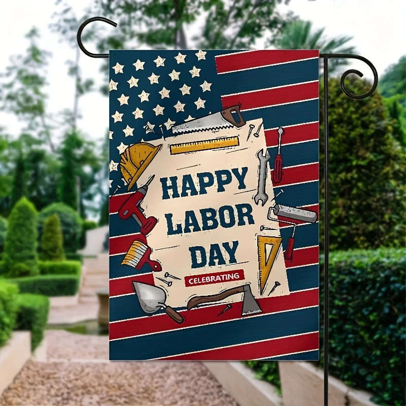 Durable Patriotic American Flag Garden Flag
