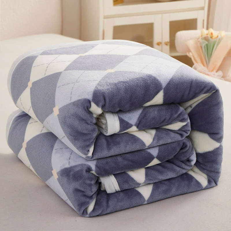 1ps Blanket Color Blue And White size 150x200cm