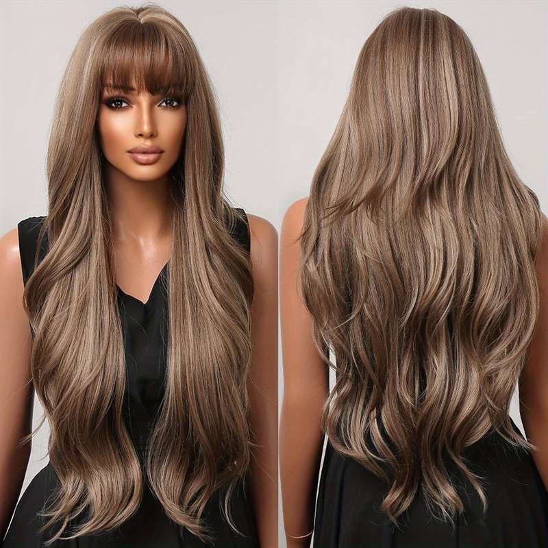 1Pc Ombre Brown 66.04cm Fashion Design Wig