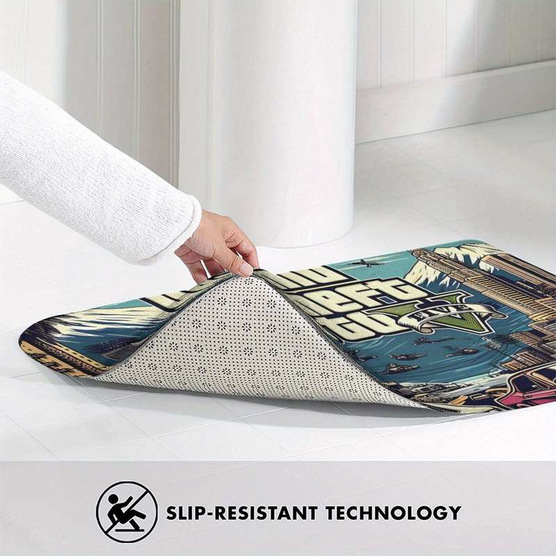 1Pc 40x60cm Art Floor Mat