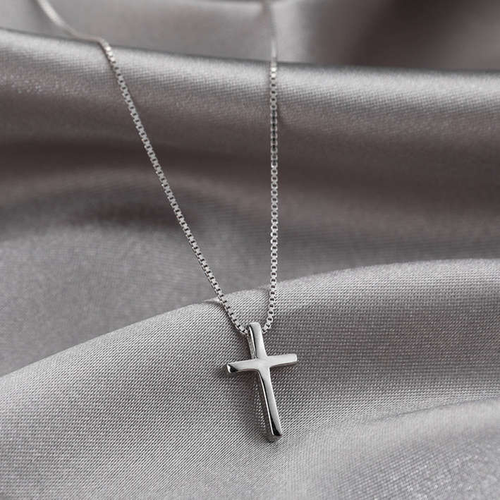 1 Piece Cross necklace stainless steel Jesus Theme Pendant