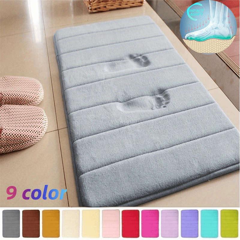 1Pc Brown Floor Mat