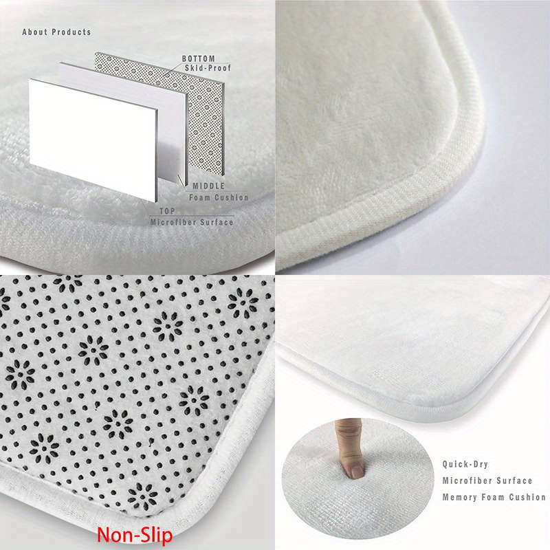 1Pc 15.75x23.62inch 40x60cm Floor Mat