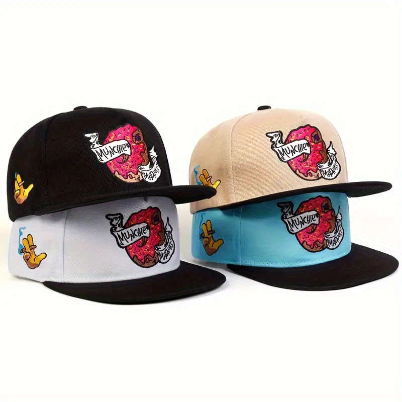 1pc New Hip-Hop Style Embroidered Fashion Hat