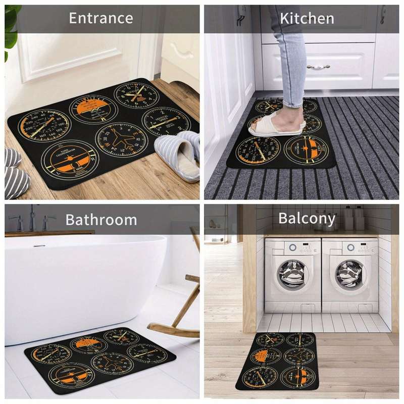 1Pc Art 40x60cm Floor Mat