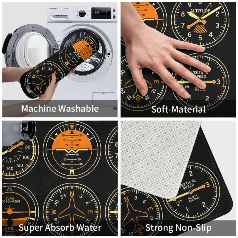 1Pc Art 40x60cm Floor Mat