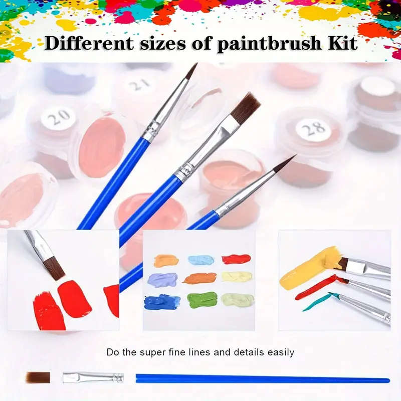 1pc Paint By Number Kits for Adults 40x50CM 16x20inch DIY Scenery Easy Oil Acrylic Painting By Numbe