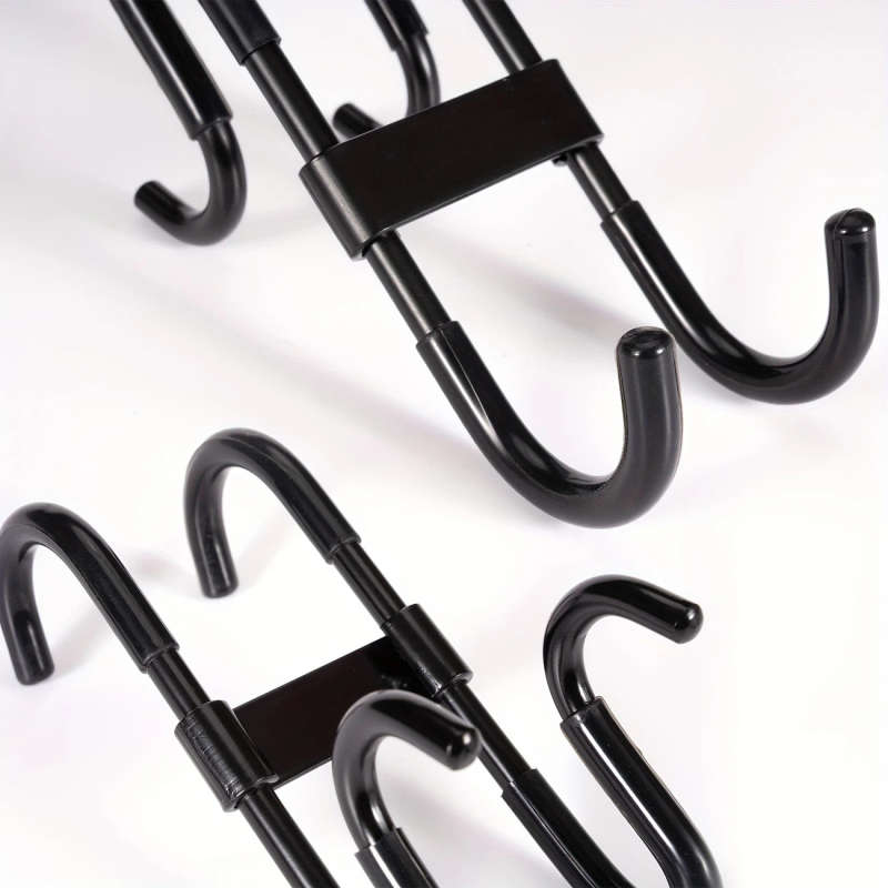1pc Fashion Style Rust Resistant Plastic Door Mount Shower Door Hook Multifunctional Strong Bearing