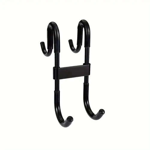 1pc Fashion Style Rust Resistant Plastic Door Mount Shower Door Hook Multifunctional Strong Bearing