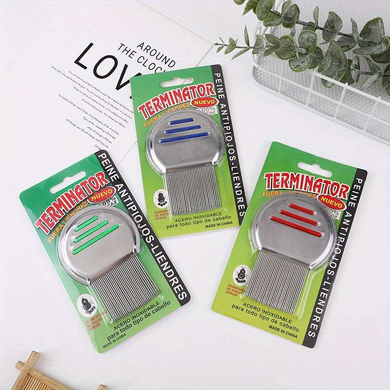 1pc Red Pet Comb