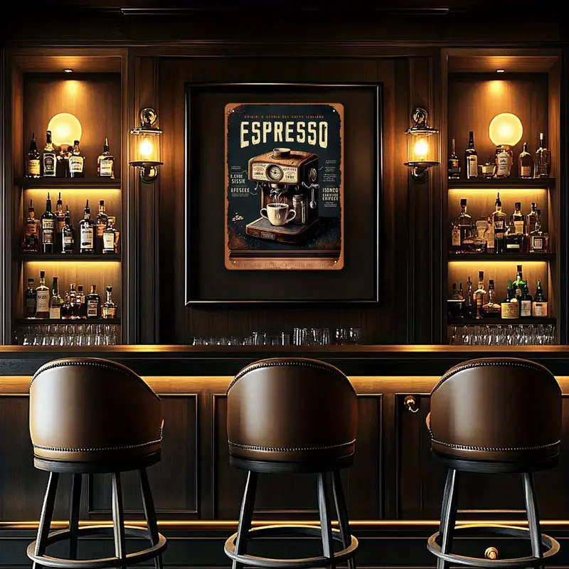 1pc Coffee Art Print The Perfect Gift for Coffee Lovers Kitchen Decor Art Print for Kitchen or Cafe