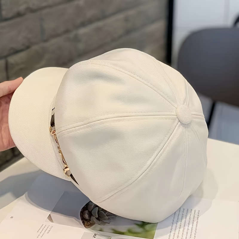 1pc Chic Vintage-Inspired Beret Cap For Women Lightweight Adjustable Drawstring Closure Perfect
