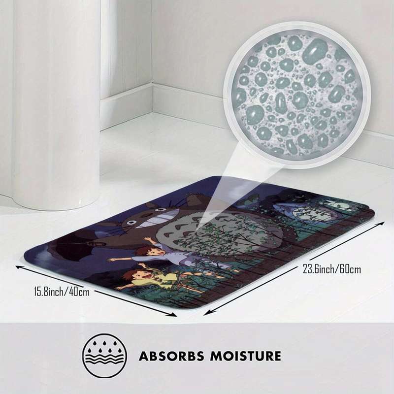 1Pc 50x80cm Art Floor Mat