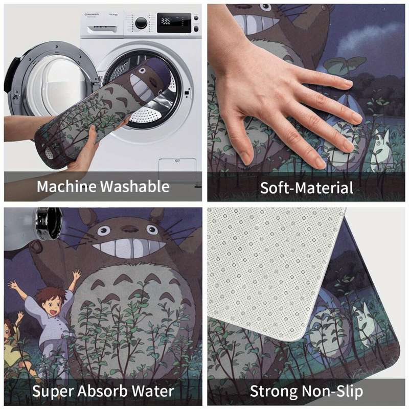 1Pc 50x80cm Art Floor Mat