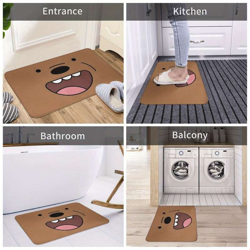 1Pc Art 50x80cm Floor Mat