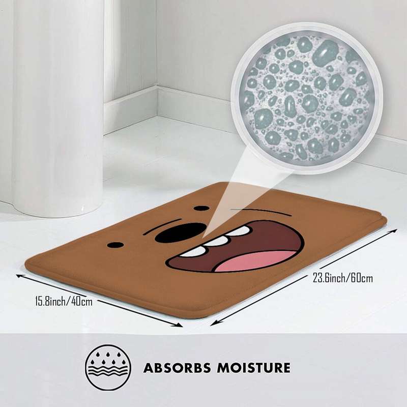 1Pc Art 50x80cm Floor Mat