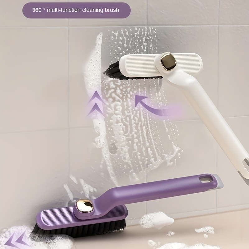 1 Piece 360 ??Degree Rotating Tile Master 3 In 1 Bristle Cleaning Brush