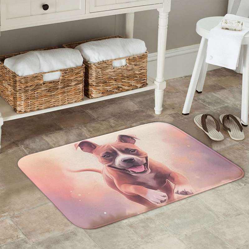 1Pc Art 50x80cm Floor Mat