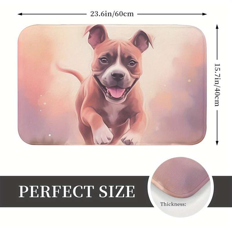 1Pc Art 50x80cm Floor Mat