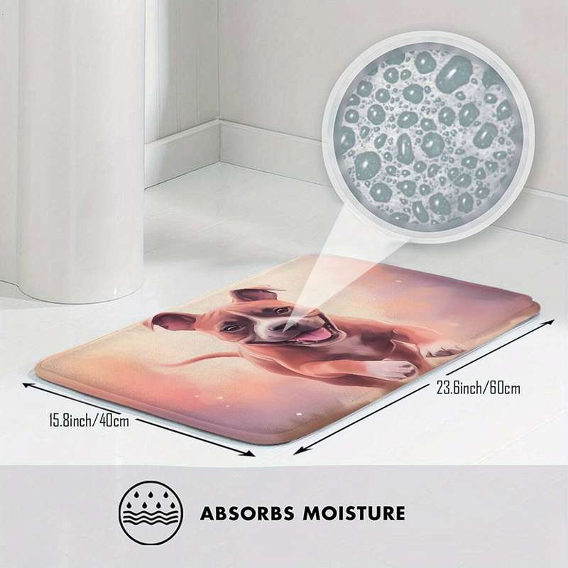 1Pc Art 50x80cm Floor Mat