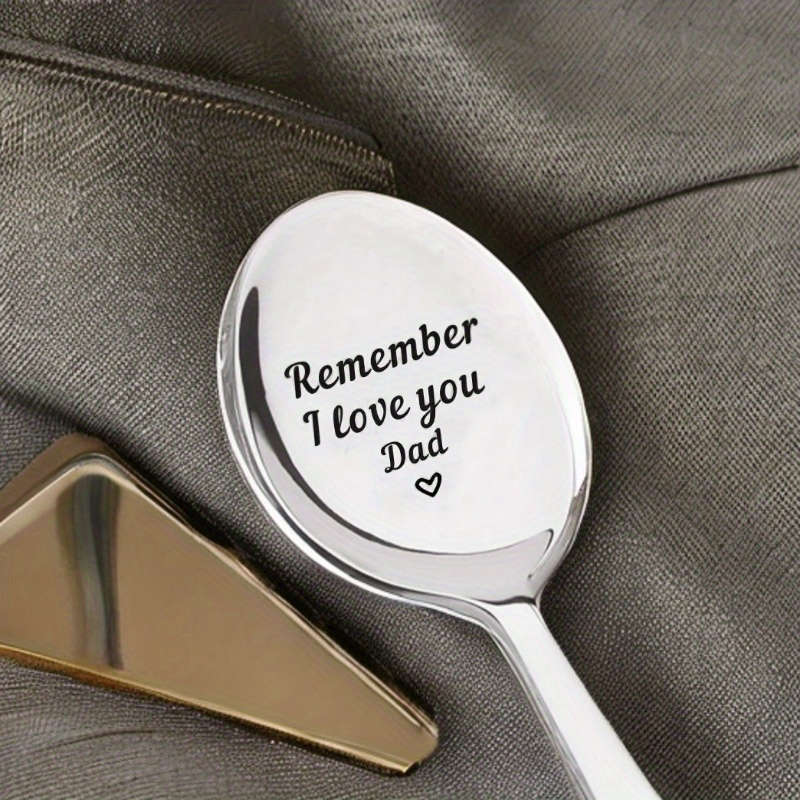 1pc Dad Gifts Spoon From Daughter Fathers Day Birthday ChristmasDad Gifts