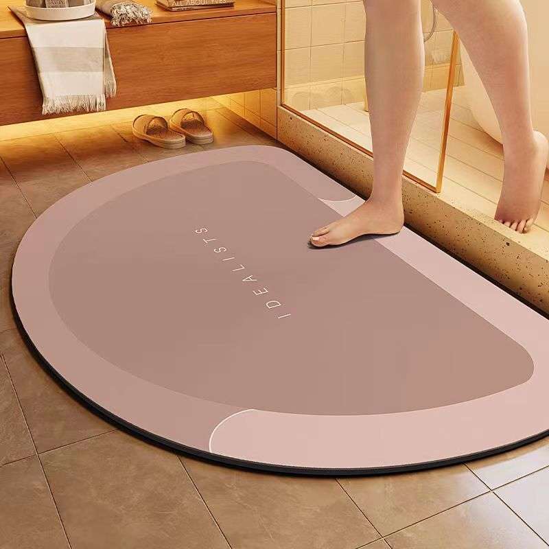 1Pc Gray 40x60cm 15.7x23.6inch Floor Mat