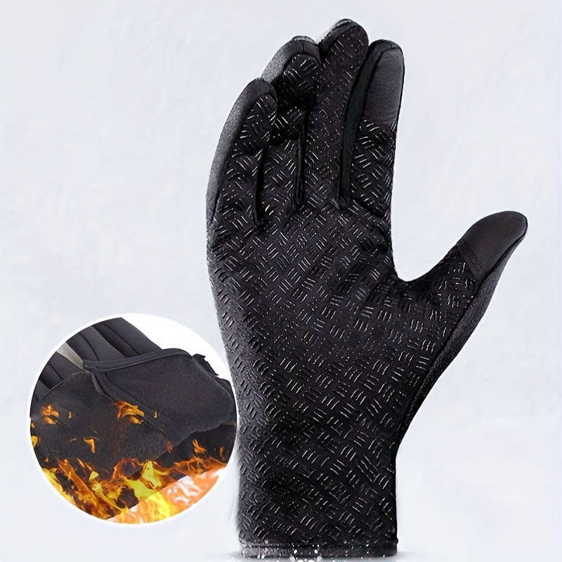 1 Pair Black Size XL Outdoor Sports Gloves