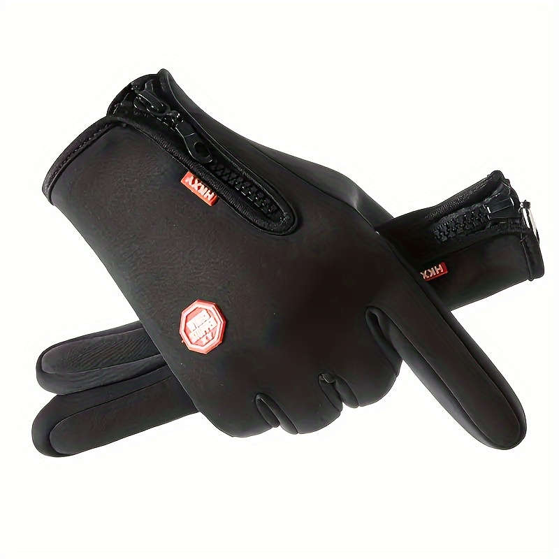 1 Pair Black Size XL Outdoor Sports Gloves