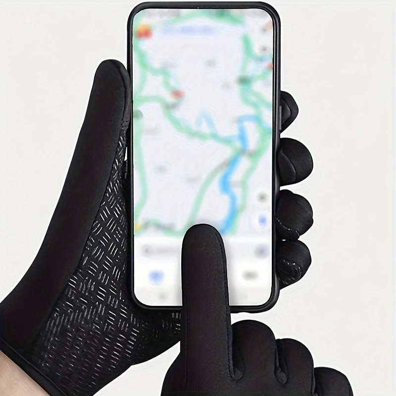 1 Pair Black Size XL Outdoor Sports Gloves
