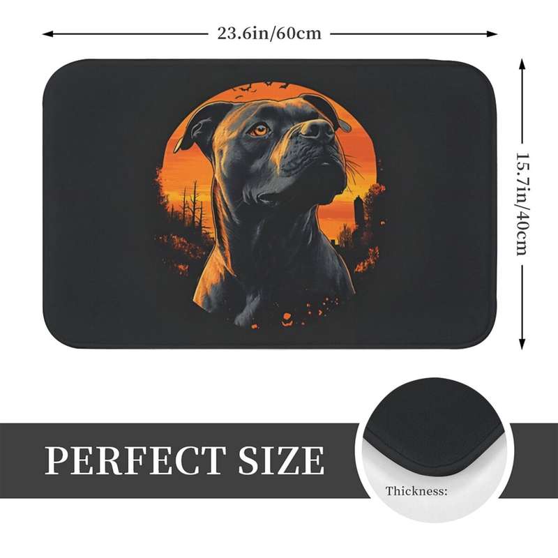 1Pc Art 50x80cm Floor Mat