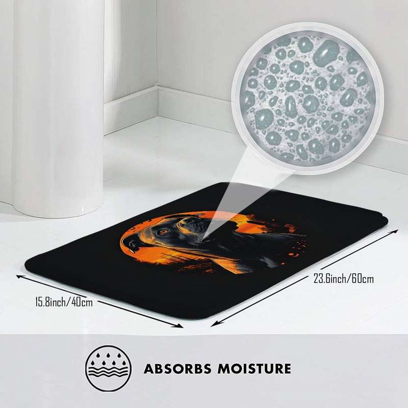 1Pc Art 50x80cm Floor Mat