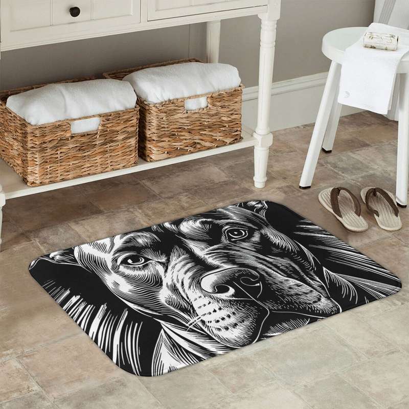 1Pc Art 50x80cm Floor Mat