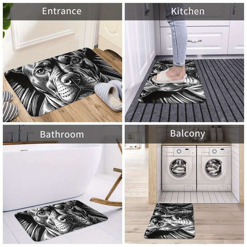 1Pc Art 50x80cm Floor Mat