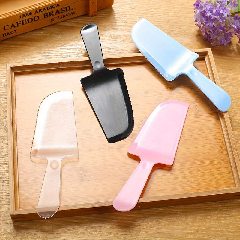 1pc Premium Plastic Cake Knife Ideal for Baking Fondant Pastry Cookie Cutting Pizza Slici