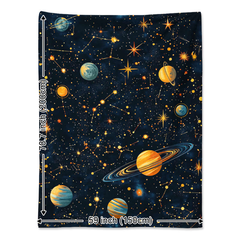 1ps Blanket Color Multicolor size 70x100cm 27.5x39in
