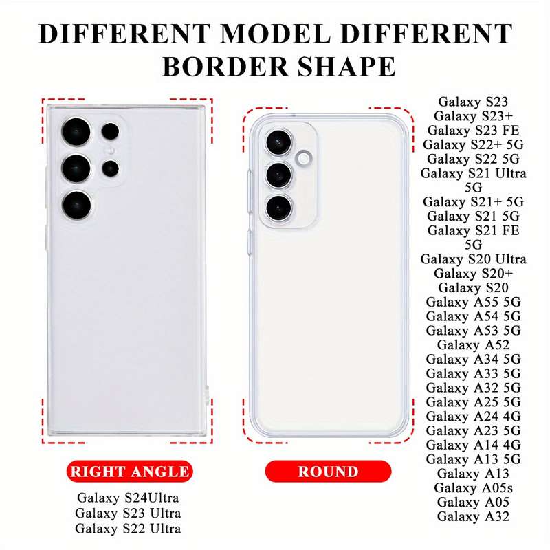 1pc Transparent For Samsung Samsung Galaxy S23 Add   Phone Cases