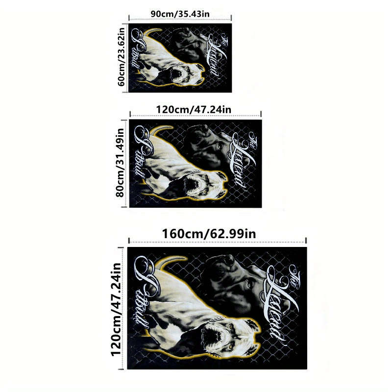 1Pc 47.24x62.99inch 120x160cm Floor Mat