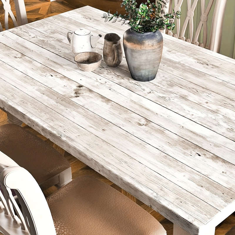 1PC Wall StickersWood Grain 145cmX300cm