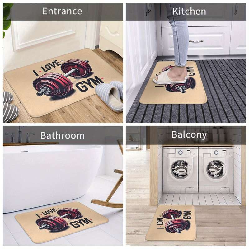 1Pc 50x80cm Art Floor Mat