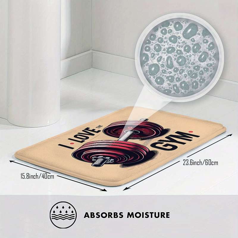 1Pc 50x80cm Art Floor Mat