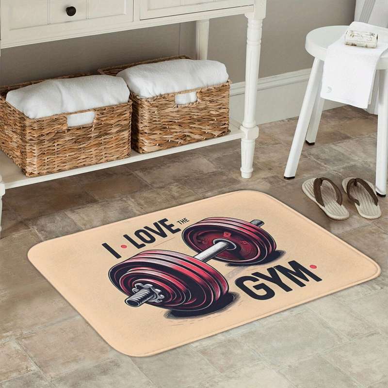 1Pc 50x80cm Art Floor Mat