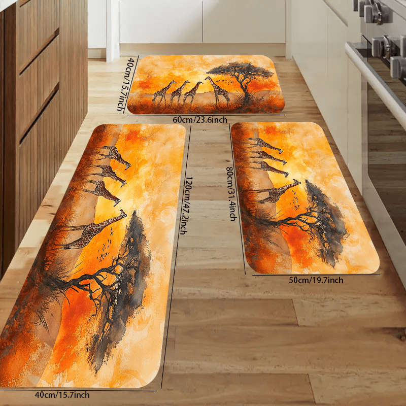 1Pc 40x60cm 15.7x23.6inch Floor Mat