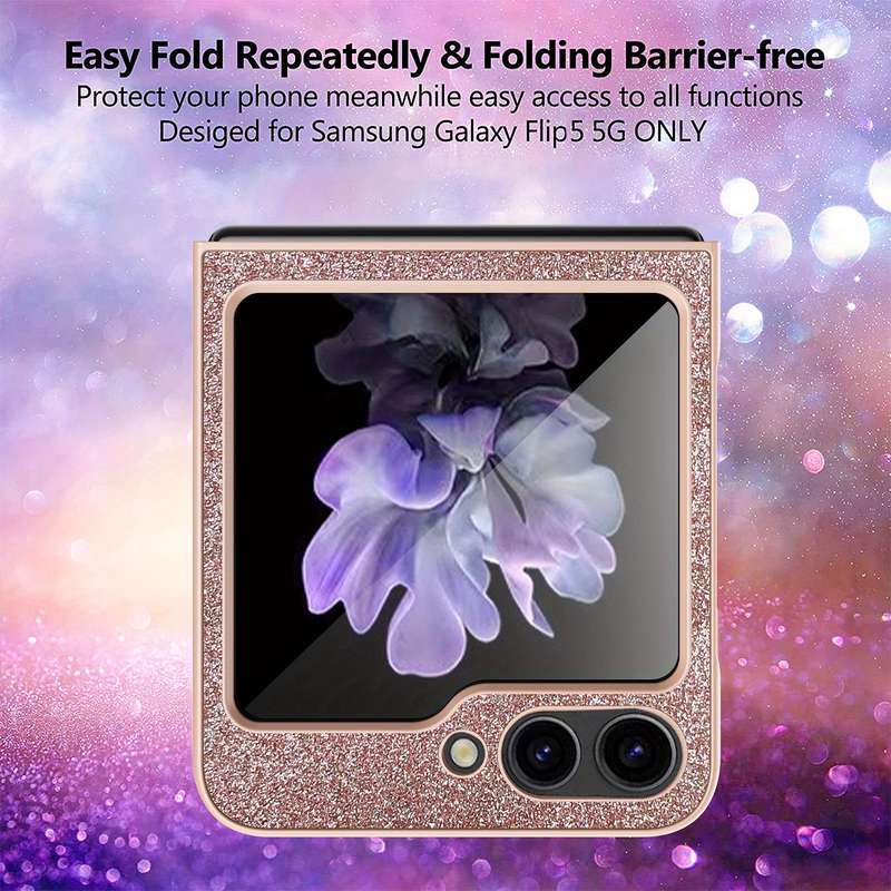 1Ps Black For Samsung Galaxy Z Flip 3 5G Phone Cases
