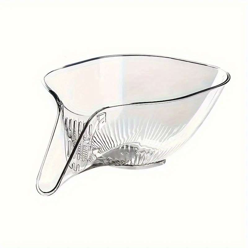 1pc Multifunctional Plastic Colander Set for Kitchen Sink Food Cleaning Salad Prep with Removable