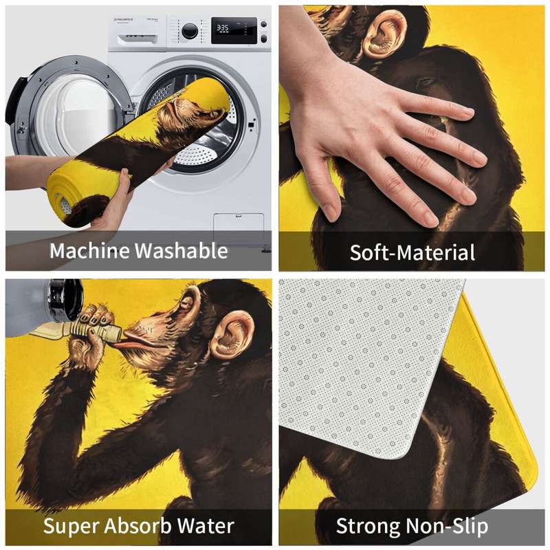 1Pc 50x80cmArt Floor Mat