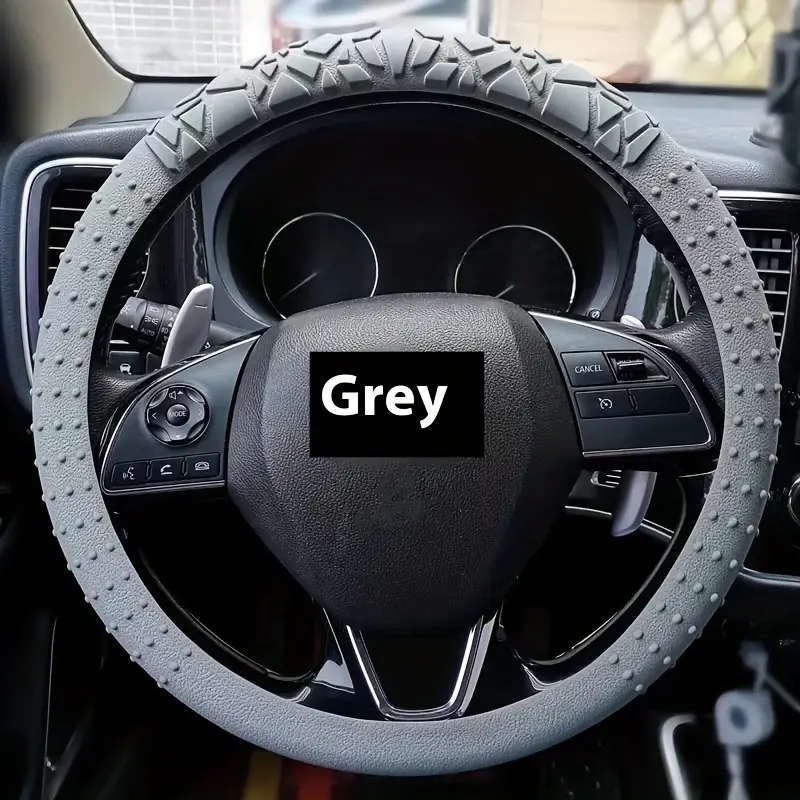 1pc Universal Silicone Steering Wheel Cover