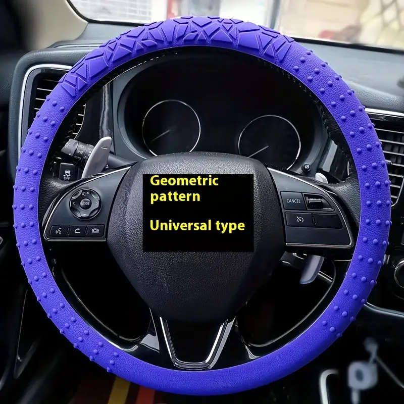 1pc Universal Silicone Steering Wheel Cover